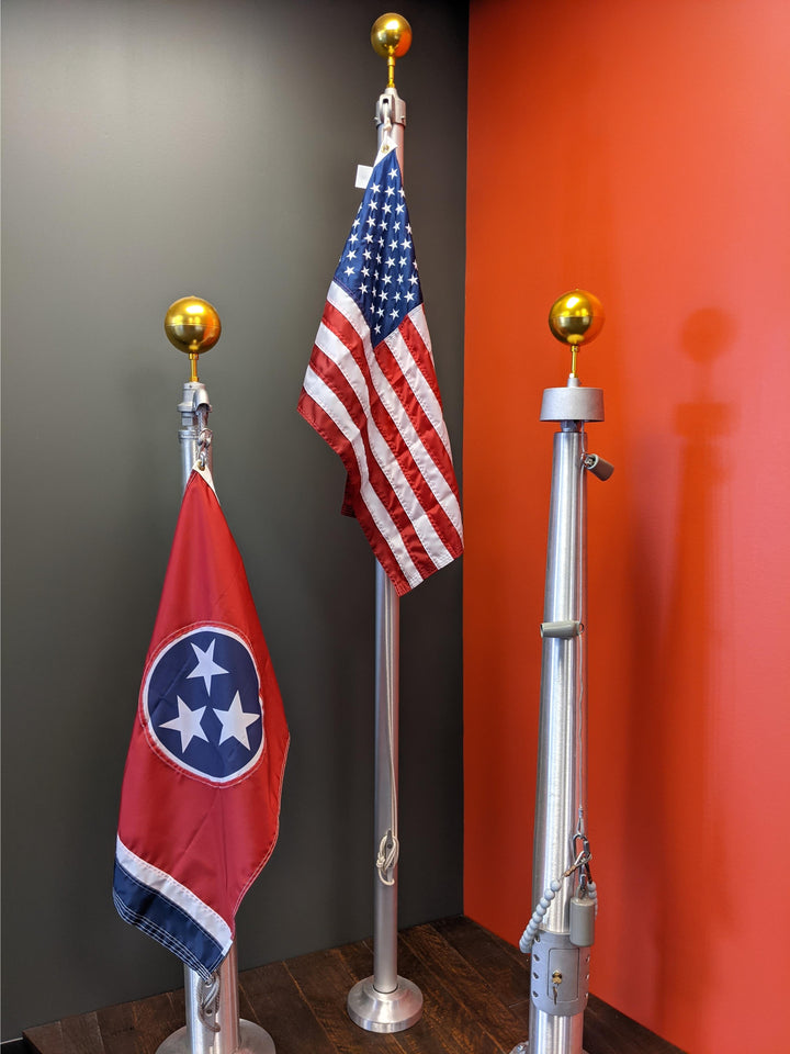 Sewn U.S. Flags Nylon